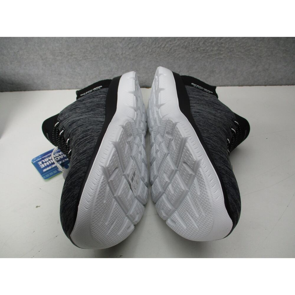 Skechers Slip-ins Summits Bungee Shoes Dazzling Haze Black White Womens Sz 9 - Picture 5 of 8